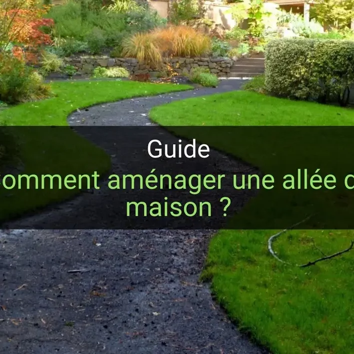 Aménager allee de maison
