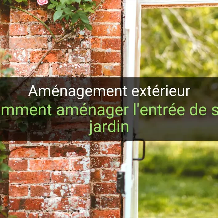 Aménagez votre entrée de jardin de façon sur mesure grâce à Demeter Paysagisme