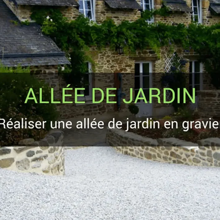 Faire son allée de jardin en gravier