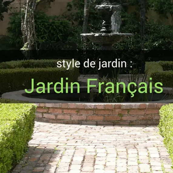 jardin style français