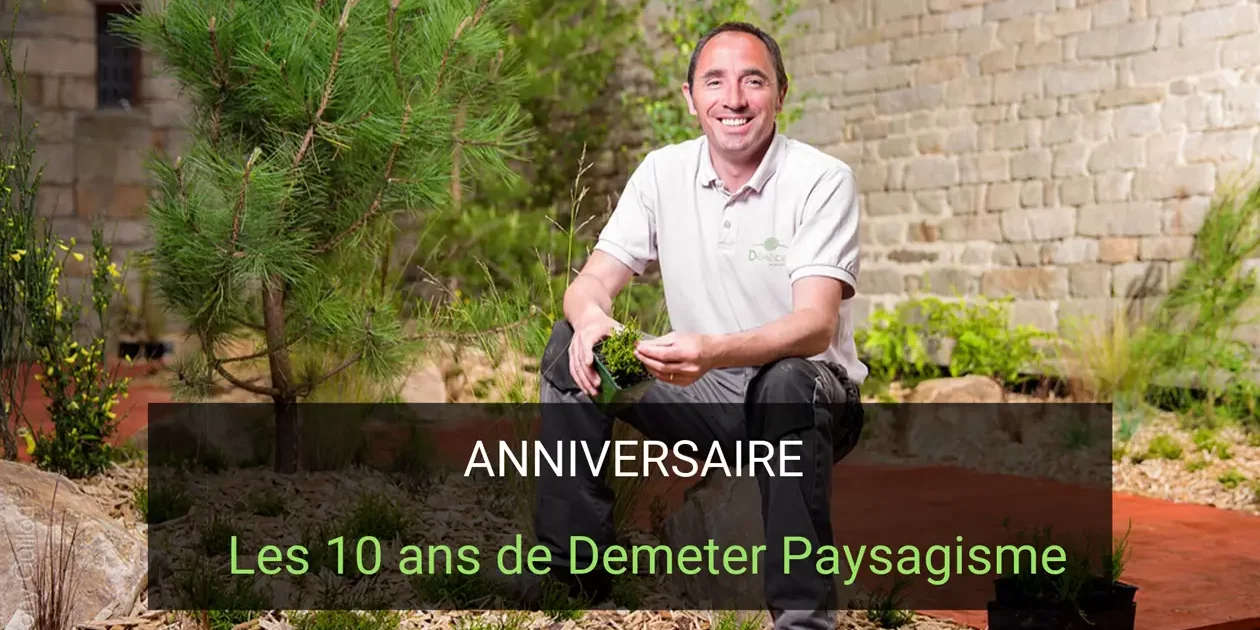 Les 10 ans de Demeter Paysagisme