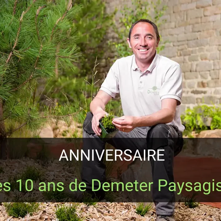 Les 10 ans de Demeter Paysagisme