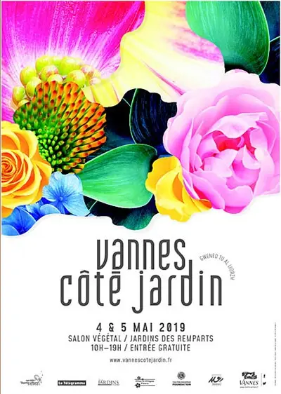 Vannes côté jardin, salon végétale le 4 et 5 mai 2019
